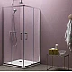 Приобрести Душевой уголок Kolpa San Eco Quat TKK 90x90 538560 профиль Хром стекло прозрачное в магазине сантехники Santeh-Crystal.ru
