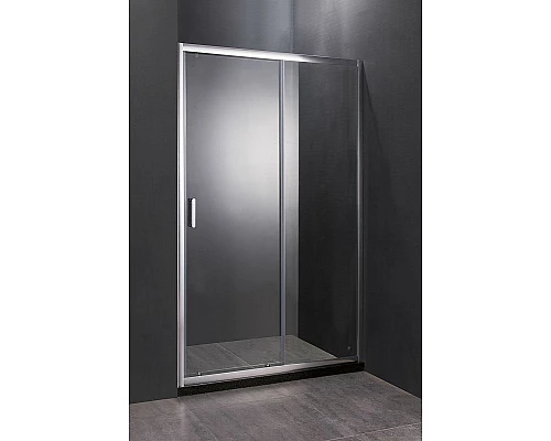 Приобрести Душевая дверь в нишу Orange E02-130TCR 130 профиль Хром стекло прозрачное в магазине сантехники Santeh-Crystal.ru