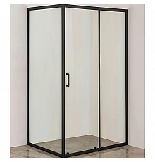 Душевой уголок Orange 120x90 E23-12090TB профиль Черный стекло прозрачное