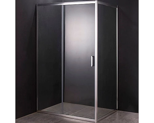 Заказать Душевой уголок Orange 150x80 E23-15080TCR профиль Хром стекло прозрачное в магазине сантехники Santeh-Crystal.ru