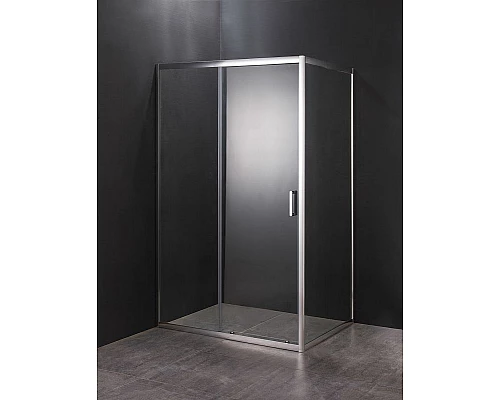 Купить Душевой уголок Orange 120x90 E23-12090TCR профиль Хром стекло прозрачное в магазине сантехники Santeh-Crystal.ru