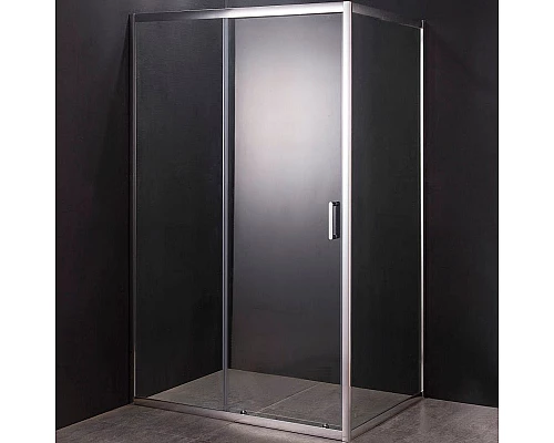 Заказать Душевой уголок Orange 130x90 E23-13090TCR профиль Хром стекло прозрачное в магазине сантехники Santeh-Crystal.ru