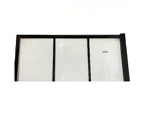 Приобрести Душевая перегородка Paini 80 Walk-In 80G профиль Черный матовый стекло прозрачное с рисунком в магазине сантехники Santeh-Crystal.ru