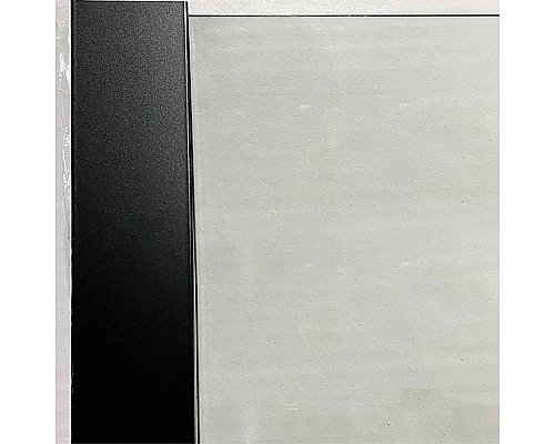 Купить Душевая перегородка Paini 90 Walk-In 90C профиль Черный матовый стекло прозрачное в магазине сантехники Santeh-Crystal.ru