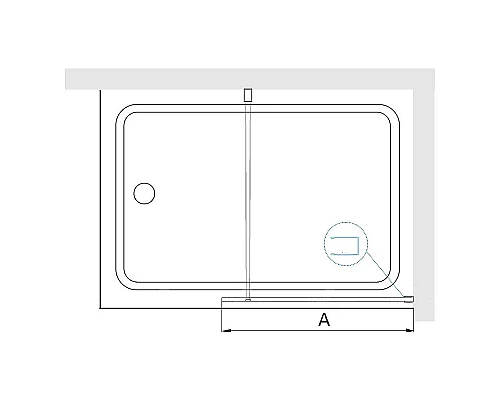 Купить Шторка на ванну RGW Screens SC-050B 90х150 351105009-14 профиль Черный стекло прозрачное в магазине сантехники Santeh-Crystal.ru
