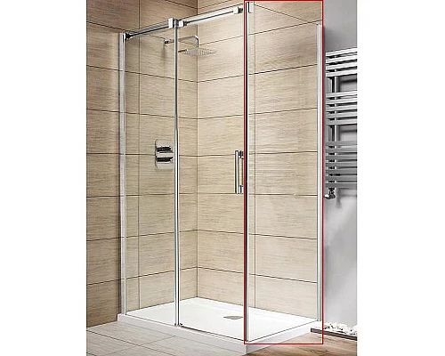Купить Душевая стенка Radaway Espera KDJ 90 380149-01R профиль Хром стекло прозрачное в магазине сантехники Santeh-Crystal.ru