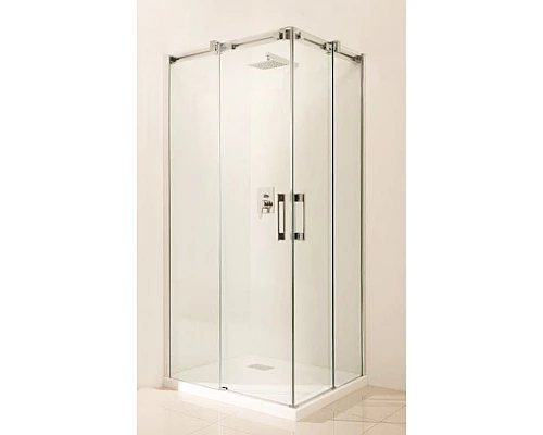 Приобрести Дверь для душевого уголка Radaway Espera KDD 100x200 левая профиль хром, стекло прозрачное, петли слева в магазине сантехники Santeh-Crystal.ru