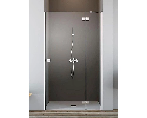 Купить Душевая дверь Radaway Essenza New DWJ 100 R 385014-01-01R профиль Хром стекло прозрачное в магазине сантехники Santeh-Crystal.ru