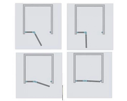 Купить Душевая дверь Radaway Essenza New DWJ 100 R 385014-01-01R профиль Хром стекло прозрачное в магазине сантехники Santeh-Crystal.ru