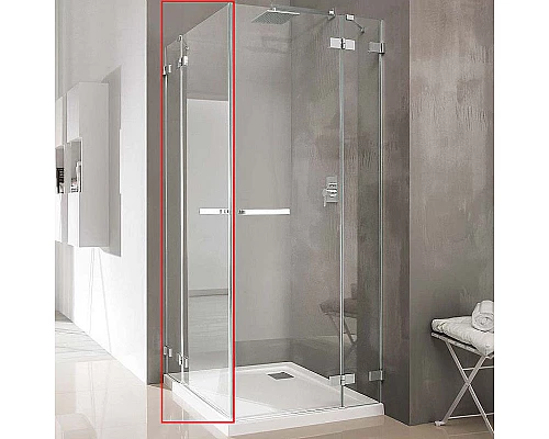 Заказать Душевая дверь Radaway Euphoria KDD 80 383061-01L профиль Хром стекло прозрачное в магазине сантехники Santeh-Crystal.ru