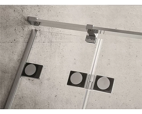 Заказать Душевая дверь Radaway Euphoria PDD 100 L 383003-01L профиль Хром стекло прозрачное в магазине сантехники Santeh-Crystal.ru