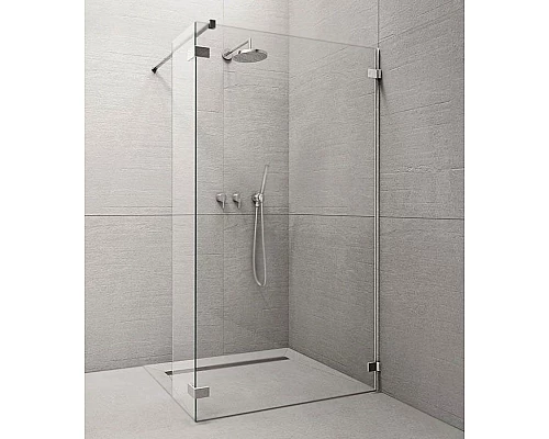 Приобрести Душевая стенка Radaway Euphoria W3 Walk-in 140 фурнитура Хром стекло прозрачное в магазине сантехники Santeh-Crystal.ru