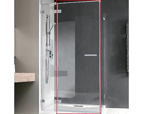 Купить Душевая дверь Radaway Euphoria KDJ 60 383612-01L профиль Хром стекло прозрачное в магазине сантехники Santeh-Crystal.ru