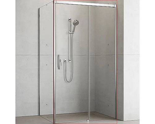 Заказать Душевая дверь Radaway Idea KDJ 110 R 387041-01-01R профиль Хром стекло прозрачное в магазине сантехники Santeh-Crystal.ru