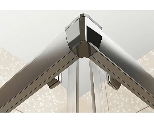 Купить Душевой уголок Ravak Blix BLCP4-90 Sabina 90x90 3B270C40ZG профиль Хром стекло Grape в магазине сантехники Santeh-Crystal.ru