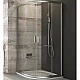 Приобрести Душевой уголок Ravak Blix BLCP4-80 80x80 3B240U00Z1 профиль Сатин стекло Transparent в магазине сантехники Santeh-Crystal.ru