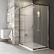 Приобрести Душевая дверь Ravak Blix BLRV2К-100 1XVA0C00ZG профиль Хром стекло Grape в магазине сантехники Santeh-Crystal.ru
