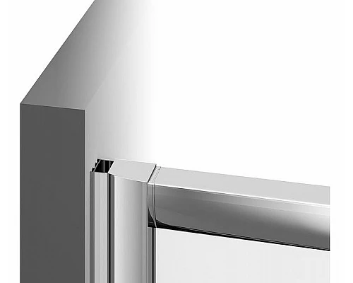 Заказать Душевая дверь Ravak Blix BLRV2К-110 1XVD0100Z1 профиль Белый стекло Transparent в магазине сантехники Santeh-Crystal.ru