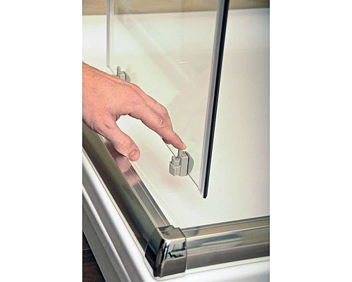 Заказать Душевая дверь Ravak Blix BLDP4 180 0YVY0100Z1 профиль Белый стекло Transparent в магазине сантехники Santeh-Crystal.ru