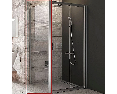 Заказать Душевая стенка Ravak Blix BLPS-90 9BH70U00Z1 профиль Сатин стекло Transparent в магазине сантехники Santeh-Crystal.ru