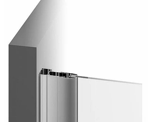 Заказать Душевая стенка Ravak Blix BLPS-100 9BHA0C00Z1 профиль Хром стекло Transparent в магазине сантехники Santeh-Crystal.ru