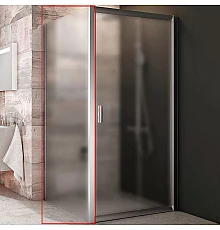 Душевая стенка Ravak Blix BLPS-80 9BH40C00ZG профиль Хром стекло Grape