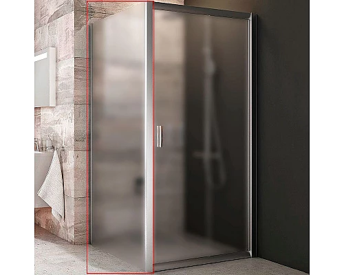 Приобрести Душевая стенка Ravak Blix BLPS-80 9BH40C00ZG профиль Хром стекло Grape в магазине сантехники Santeh-Crystal.ru