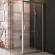 Приобрести Душевая стенка Ravak Blix BLPS-100 9BHA0U00ZG профиль Сатин стекло Grape в магазине сантехники Santeh-Crystal.ru