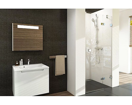 Заказать Душевая дверь Ravak Brilliant BSD2-100 A R 0UPAAA00Z1 профиль Хром стекло Transparent в магазине сантехники Santeh-Crystal.ru