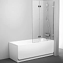 Шторка на ванну Ravak Brilliant BVS2-100 R 7UPA0A00Z1 профиль Хром стекло Transparent