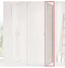 Душевая стенка Ravak Chrome CPS-90 9QV70U00Z1 профиль Сатин стекло Transparent