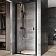 Приобрести Душевая дверь Ravak Nexty NDOP1-90 03O70300Z1 профиль Черный стекло Transparent в магазине сантехники Santeh-Crystal.ru