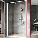 Душевая стенка Ravak Nexty NPS-90 90O70100Z1 профиль Белый стекло Transparent Душевая стенка Ravak Nexty NPS-90 90O70100Z1 профиль Белый стекло Transparent
