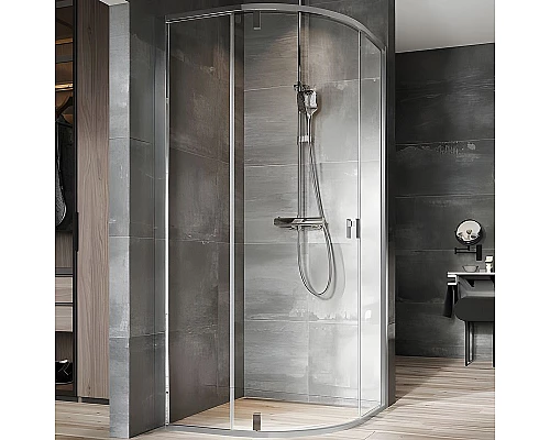 Заказать Душевой уголок Ravak Nexty NSKK3-90 90x90 3O677C00Z1 профиль Хром стекло Transparent в магазине сантехники Santeh-Crystal.ru