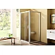 Купить Душевая стенка Ravak Rapier RPS-90 9RV70U00ZG профиль Сатин стекло Grape в магазине сантехники Santeh-Crystal.ru