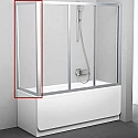 Боковая стенка для шторки на ванну Ravak Supernova APSV-70 95010U02Z1 профиль Сатин стекло Transparent