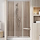 Заказать Душевая дверь Ravak Supernova ASDP3-130 00VJ0UR2Z1 профиль Сатин стекло Transparent в магазине сантехники Santeh-Crystal.ru
