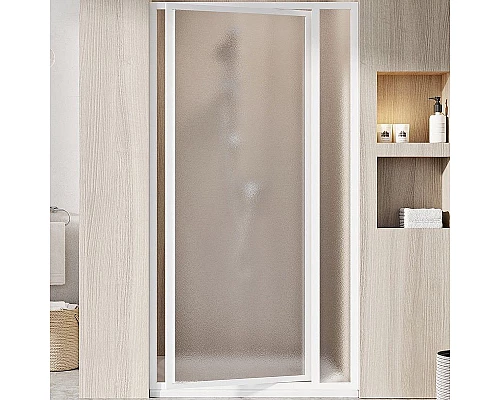 Заказать Душевая дверь Ravak Supernova SDOP-90 03V701O2ZG профиль Белый стекло Grape в магазине сантехники Santeh-Crystal.ru