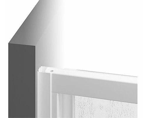 Купить Душевая стенка Ravak Supernova APSS-80 940401R211 профиль Белый витраж пластик Pearl в магазине сантехники Santeh-Crystal.ru