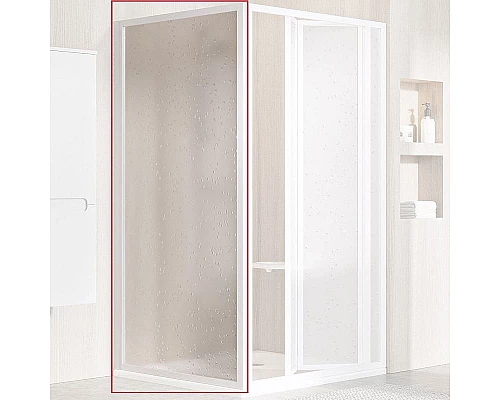 Заказать Душевая стенка Ravak Supernova PSS-90 940701O211 профиль Белый витраж пластик Pearl в магазине сантехники Santeh-Crystal.ru