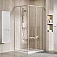 Заказать Душевая дверь Ravak Supernova SRV2-75 195 S 14V30UO2Z1 профиль Сатин стекло Transparent в магазине сантехники Santeh-Crystal.ru