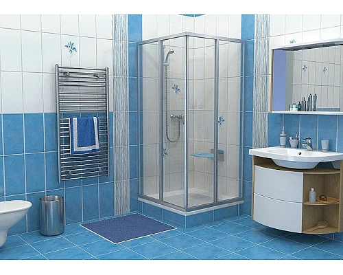 Купить Душевая дверь Ravak Supernova SRV2-90 195 S 14V701O2Z1 профиль Белый стекло Transparent в магазине сантехники Santeh-Crystal.ru