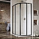Купить Душевой уголок Ravak Supernova SKCP4-80 80x80 3114O302Z1 профиль Черный стекло Transparent в магазине сантехники Santeh-Crystal.ru