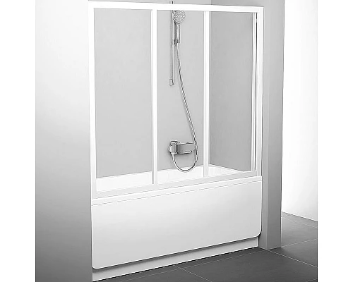 Заказать Шторка на ванну Ravak Supernova AVDP3-160 40VS0102Z1 профиль Белый стекло Transparent в магазине сантехники Santeh-Crystal.ru