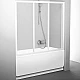 Заказать Шторка на ванну Ravak Supernova AVDP3-160 40VS0102Z1 профиль Белый стекло Transparent в магазине сантехники Santeh-Crystal.ru