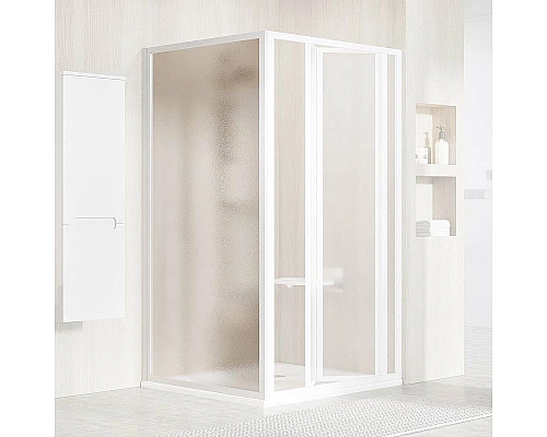 Приобрести Душевая стенка Ravak Supernova PSS-90 94070100ZG профиль Белый стекло Grape в магазине сантехники Santeh-Crystal.ru