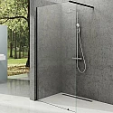 Душевая перегородка Ravak Walk-In Wall 70 GW9W10300Z1 профиль Черный стекло Transparent