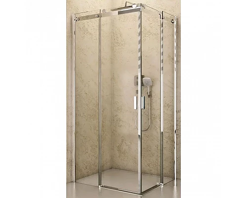 Заказать Душевой уголок Riho Baltic B207 90х80 G002007120 (GE1001700) профиль Хром стекло прозрачное в магазине сантехники Santeh-Crystal.ru