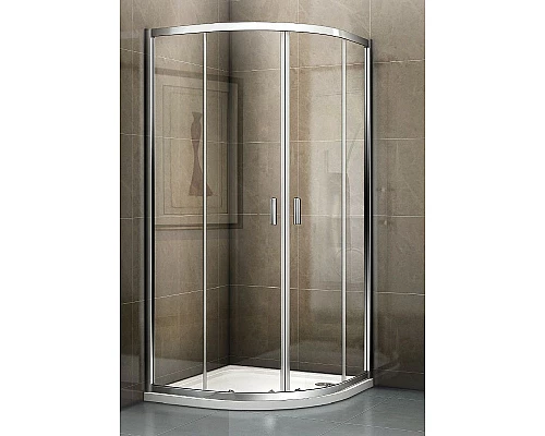 Купить Душевой уголок Riho Hamar 2.0 R309 90x90 G007002123 профиль Сатин стекло прозрачное в магазине сантехники Santeh-Crystal.ru