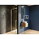 Заказать Душевая дверь Riho Lucid GD101 80 G005001121 (GD108B000) профиль Черный стекло прозрачное в магазине сантехники Santeh-Crystal.ru
